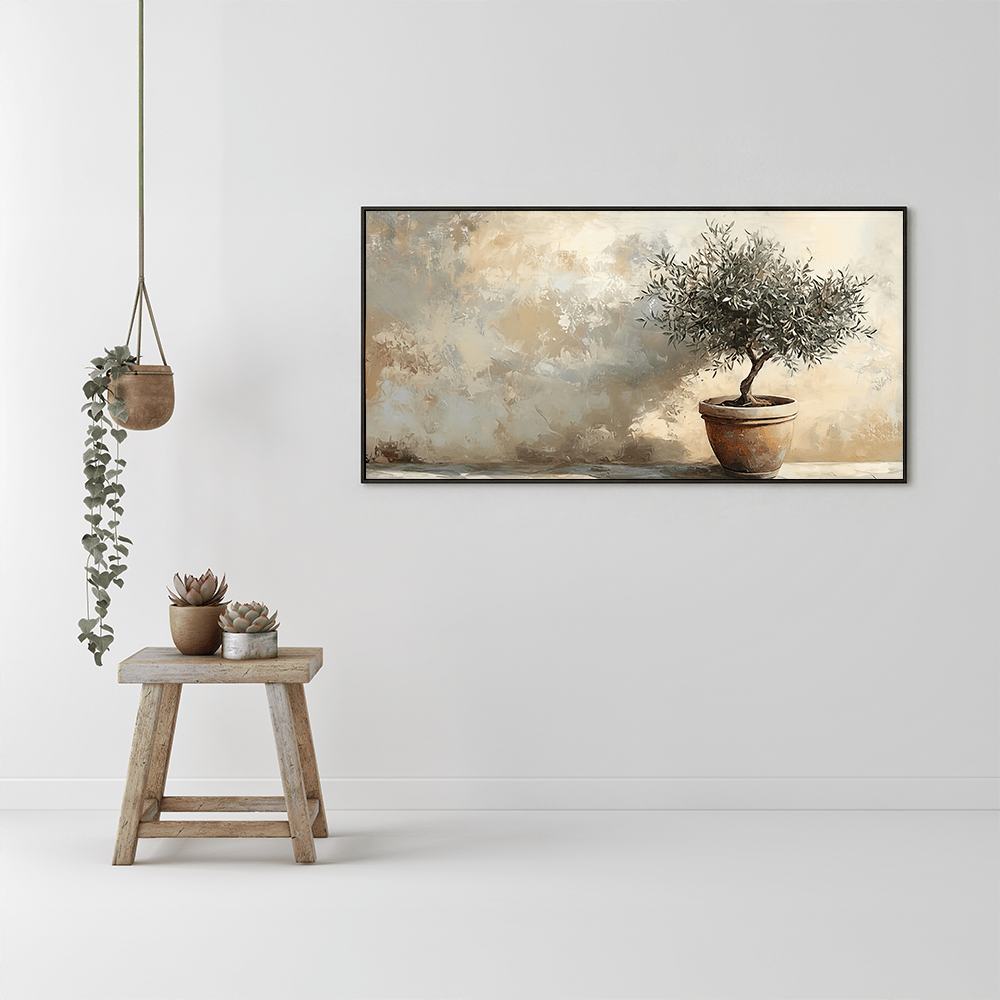 Rustic Shadow canvas wall art – KingoDeco