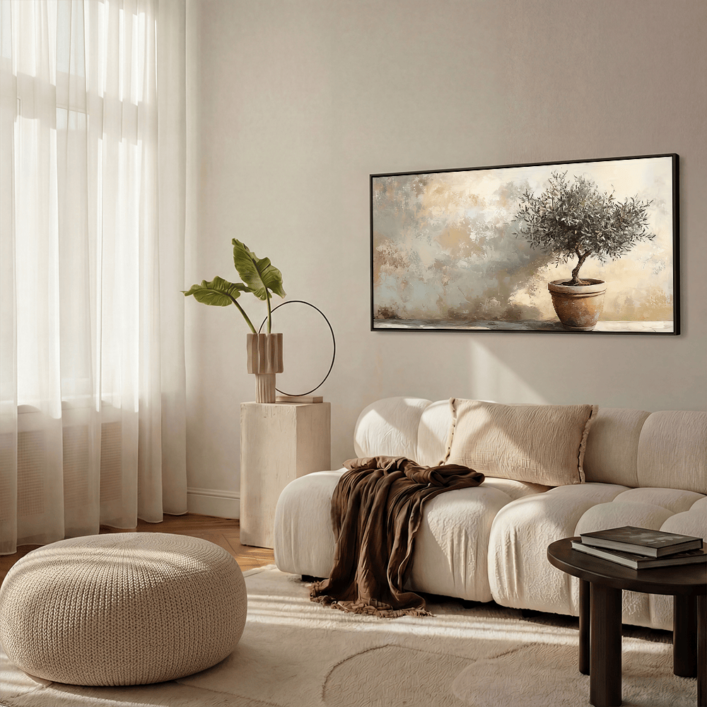 Rustic Shadow canvas wall art – KingoDeco