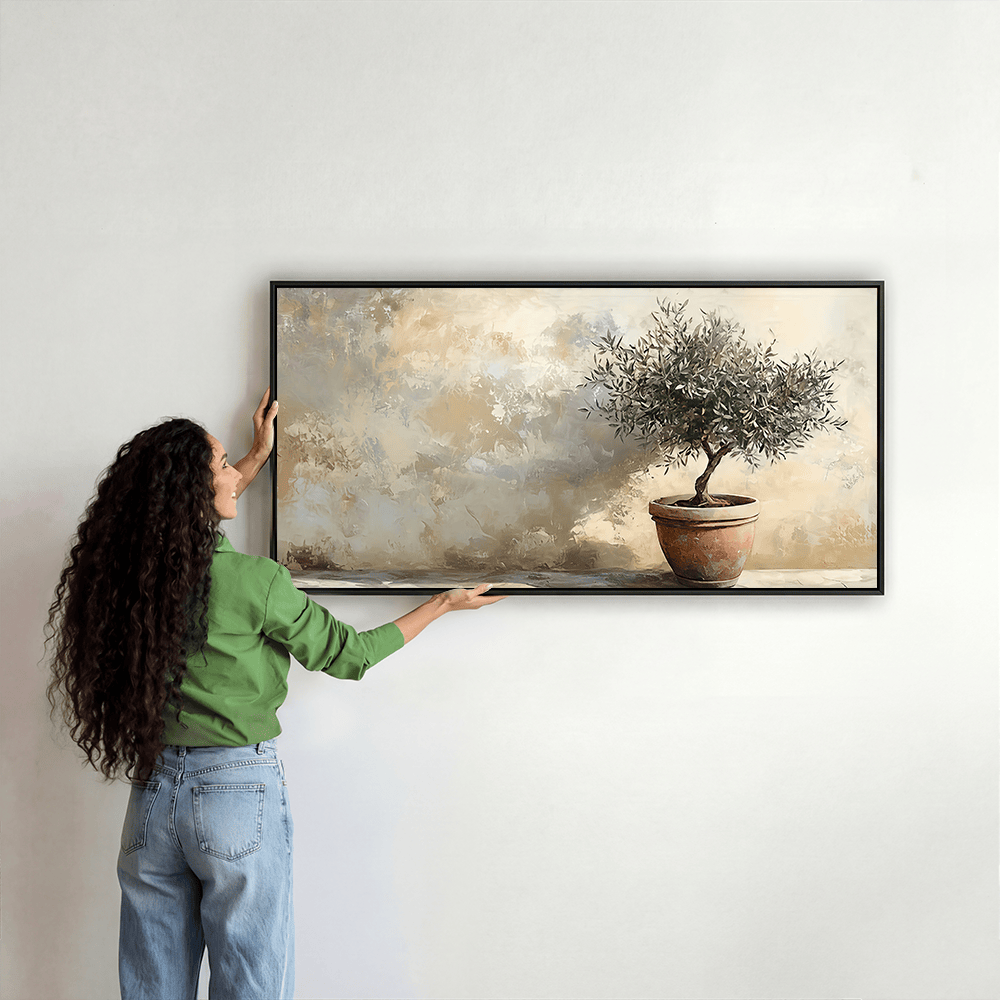 Rustic Shadow canvas wall art – KingoDeco