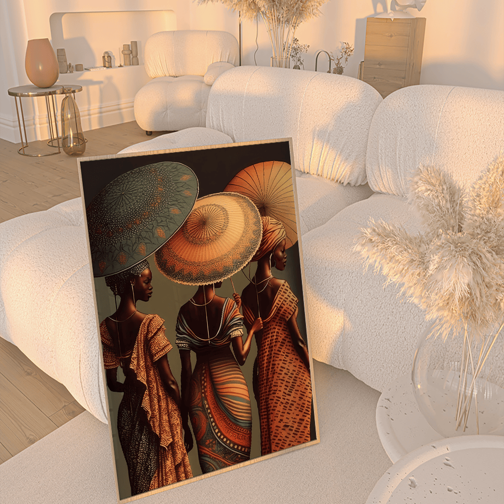 Tribal Shades canvas wall art – KingoDeco