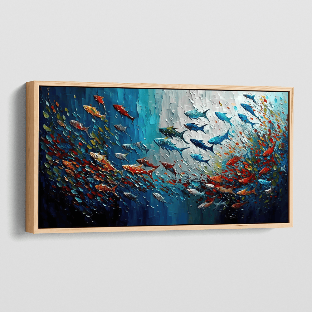 Under the Water canvas wall art – KingoDeco